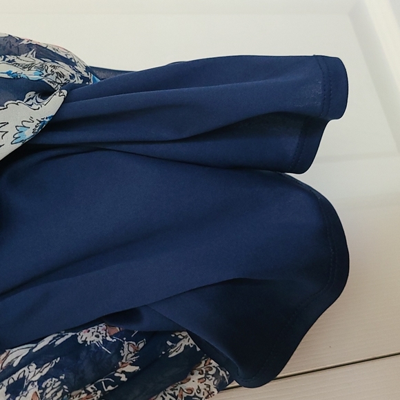 As U Wish long maxi blue floral dress - Picture 6 of 11